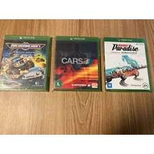 Lote Xbox - Micromachines + Burnout Paradise + Project Cars