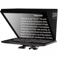 Kit Teleprompter Gvm Tq-ld-1 23 Con Tablet De 18,5 