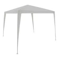 Tenda Gazebo 3x3m Desmontável Ferro Polietileno Impermeável Cor Branco