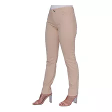  Calca Jeans Feminina Em Sarja Lycra Modeladora Estilosa