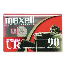 Cassette Audio Maxell 90 Minutos Nuevo Caset Cinta Ur90 Full