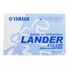 Manual Do Proprietário Lander 250 Blueflex Original Yamaha