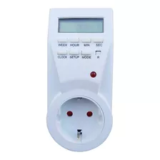 Timer Temporizador Digital Schuko - Electroimporta