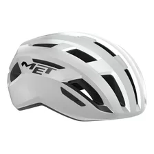 Met Vinci Mips - Casco De Bicicleta - Blanco/plateado Mate,.