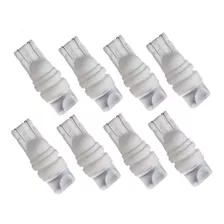 10x Lampadas Pingo T10 3 Led 2835 Ceramica Lente Leitosa 3d