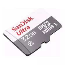 Kit 4 Cartão Memória 32gb Micro Sd Ultra 80mbs Cl10 Sandisk 