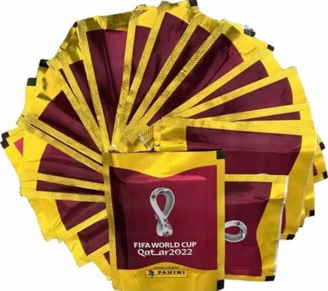  Paquetes Figuritas X 10 Mundial Qatar 2022  (50)figus