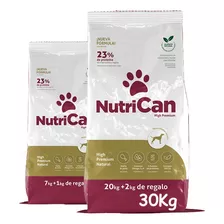 Comida Nutrican Adulto 30 Kg +regalos Racionya