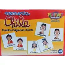 Memorice Chile: Pueblos Originarios Norte , 32 Fichas
