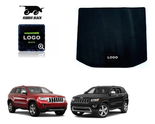 Tapetes Logo Jeep + Cajuela Grand Cherokee 2011 A 2020 2021 Foto 2