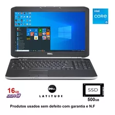 Notebook Dell I5 16gb / Ssd /tela 15.6/ Com Garantia E Nf