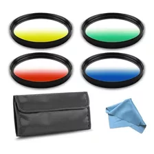 Kit Filtro Câmera Dslr Gradual Colour - Fotobestway 52mm