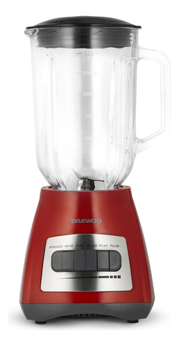 Licuadora Vidrio 1.5lts 650w Hielo Organic Blender Daewoo