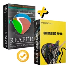 Reaper 7.03 Pt-br Full + Guitar Rig 7 Pro Full (windows 64x)