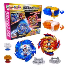 Beyblade Kit 2 Trompo Con 2 Lanzador Dynamit Limit Break