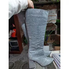 Botas Bucaneras Con Glitter