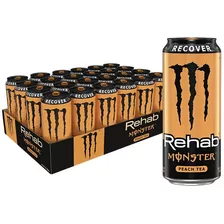 Monster Rehab Melocotón Té + Energía, Energía Té Helado, 15.