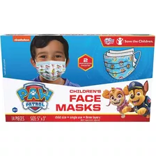 Mscara Facial De Uso Nico Infantil Paw Patrol 14 Conde