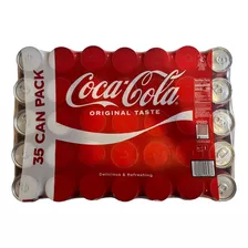 Refresco Coca Cola Americano 35 Latas Importado
