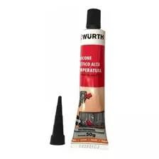 Silicone Neutro De Alta Temperatura Preto 60g W-max Wurth