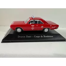 Dodge Dart Bombeiro Carrinho 1:43 Deagostini