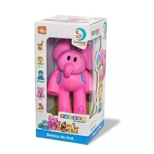 Boneco De Vinil Elefante Elly Pocoyo Cardoso 3011