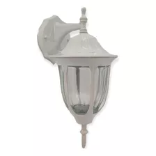 Farol Lampara De Pared Argos 9400421 Clásico Blanco Moderna Para Exterior E Interior 127 V 60 Hz E27