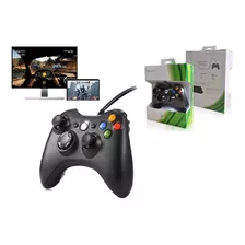 Controle Video Game Xbox 360 Com Fio Joystick Xbox360 E Pc