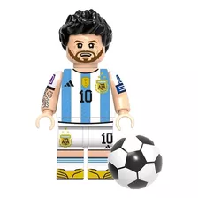 Mini Figura Muñeco Lionel Messi / Cristiano Ronaldo 