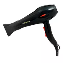 Secador De Pelo Nova Nv-9002 Negro 110v/220v Bde