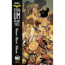 Mulher-maravilha: Terra Um Vol.03, De Morisson, Grant. Editora Panini Brasil Ltda, Capa Dura Em Português, 2021