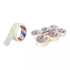 6 Cintas Enmascarar Masking Tape 36mmx18m/ Bmk