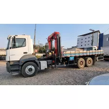  Mercedes Traçado 3344 6x4 Ano 2016 Munck Palfinger 45.000