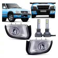 Kit 2 Camineros + Kit Led Cree H1 Chevrolet S10 2001 - 2012