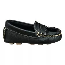 Sapato Infantil Mocassim Social Preto Menino Sapatinho 