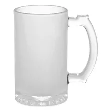 5 Tarros Cerveceros Frosted Sublimacion 16 Oz 16cm Color Blanco