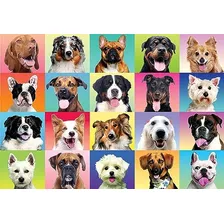 Joyin 300 Piezas De Rompecabezas De Perros Multicolores, Rom