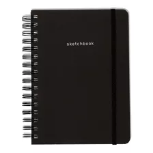 Caderno Sketchbook Espiral A5 100 Páginas 16x22 240g