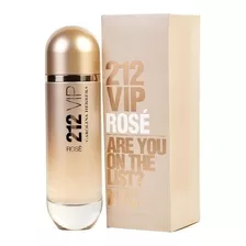 Perfume 212 Vip Rose Carolina Herrera 125 Ml Edp Original 