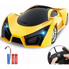 Coche De Control Remoto Para Niños Recargable Y Con Luz Led