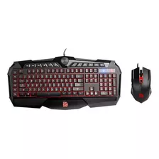 Teclado+mouse Tt Sports Challenger Prime Kb-cpc-mbbrpb-01