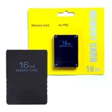 Memory Card 16mb Para Playstation 2 - Ps2- Console Salvar...
