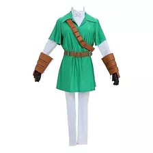 Miccostumes - Disfraz De Cosplay Para Hombre, Color Verde, P