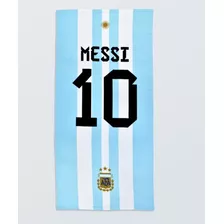 Toallon Playero Argentina Campeón Mundial 4 Diseños Messi!