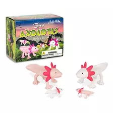 Accesorios Archie Mcphee Caja De Axolotls Familia De Cuatro