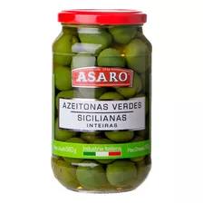 Azeitona Verde Asaro Siciliana Nocellara Del Belice 580g