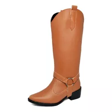 Bota Country Feminina Cano Alto 2 Em 1 Branco Dubuy