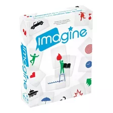 Juego De Mesa Imagine Cartas Transparentes Creatividad Co-op