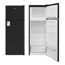 Heladera Thompson Rth-210 Dark-inox Con Freezer 204l Dimm