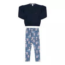 Conjunto Infantil Alakazoo Legging E Blusão Girl